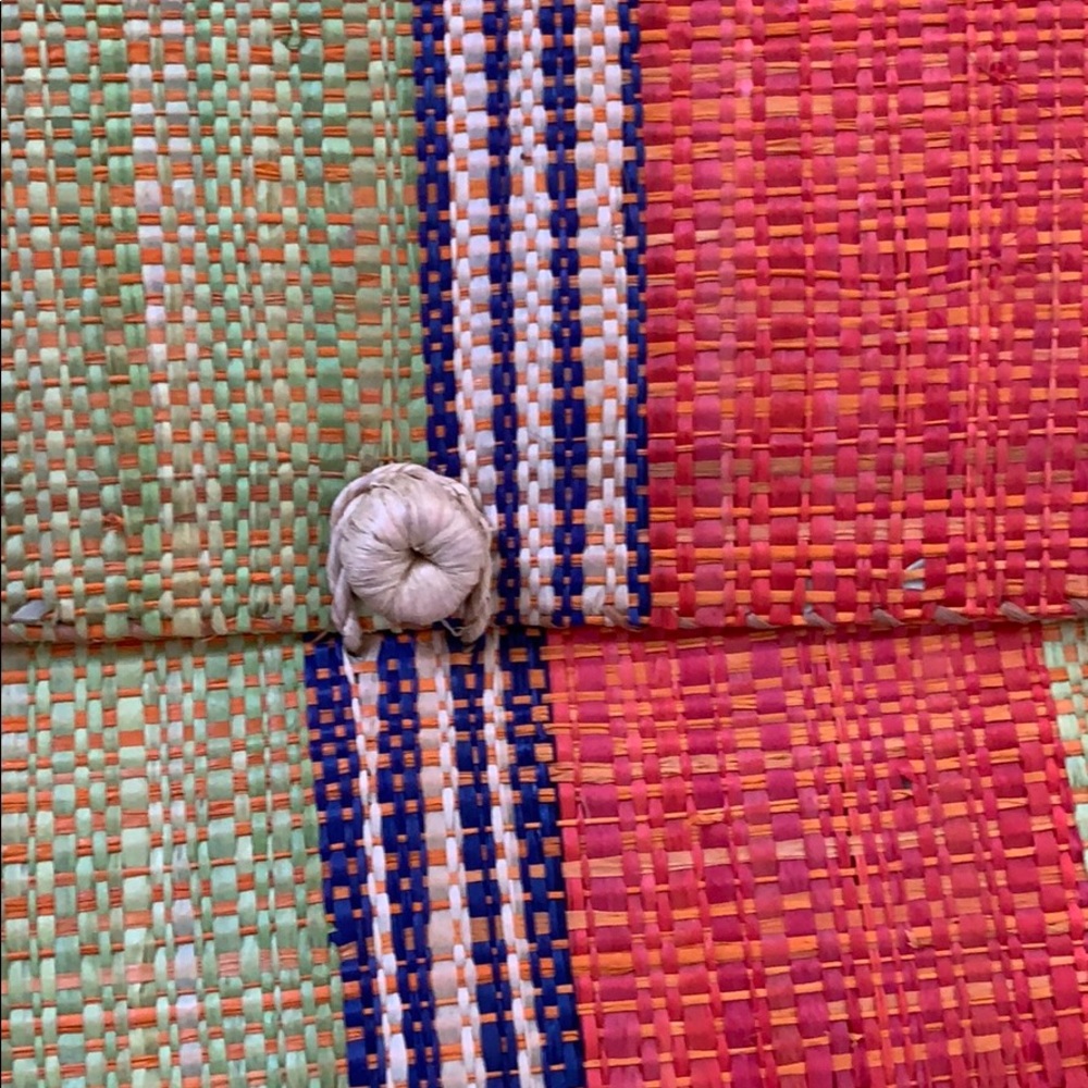 Handmade straw pouch - Picture 2 of 5